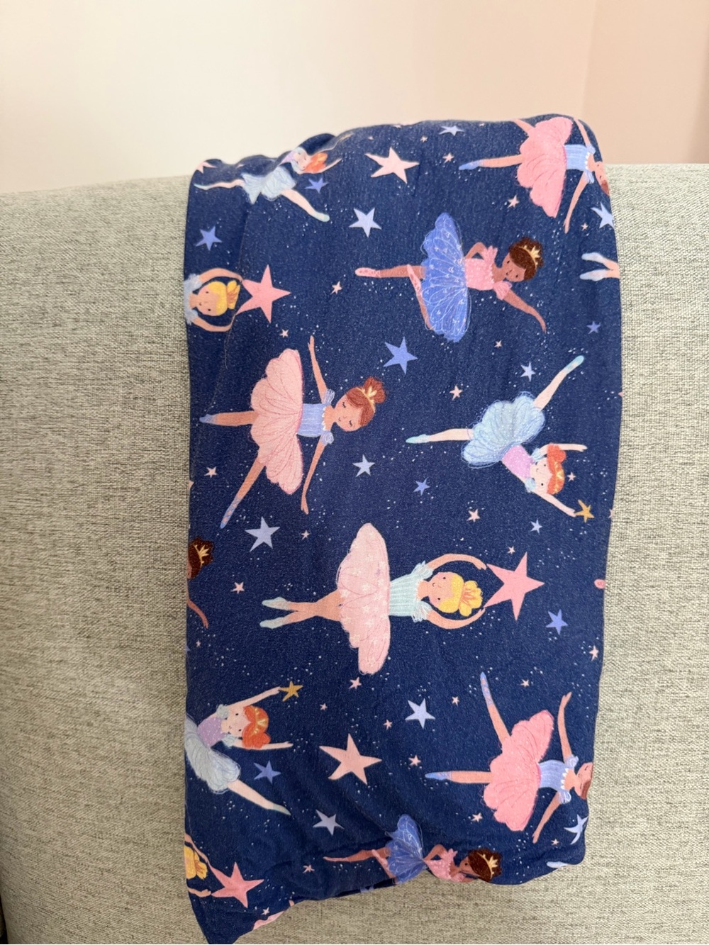 Little Sleepies Girls' Ballerina Stars Crib Sheet